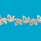 Strassz szalag - GOLD